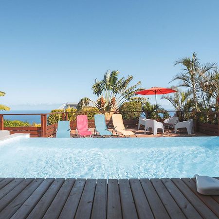 סן-לו Villa Sunset St Leu, Avec Sa Vue Plongeante Sur La Mer מראה חיצוני תמונה