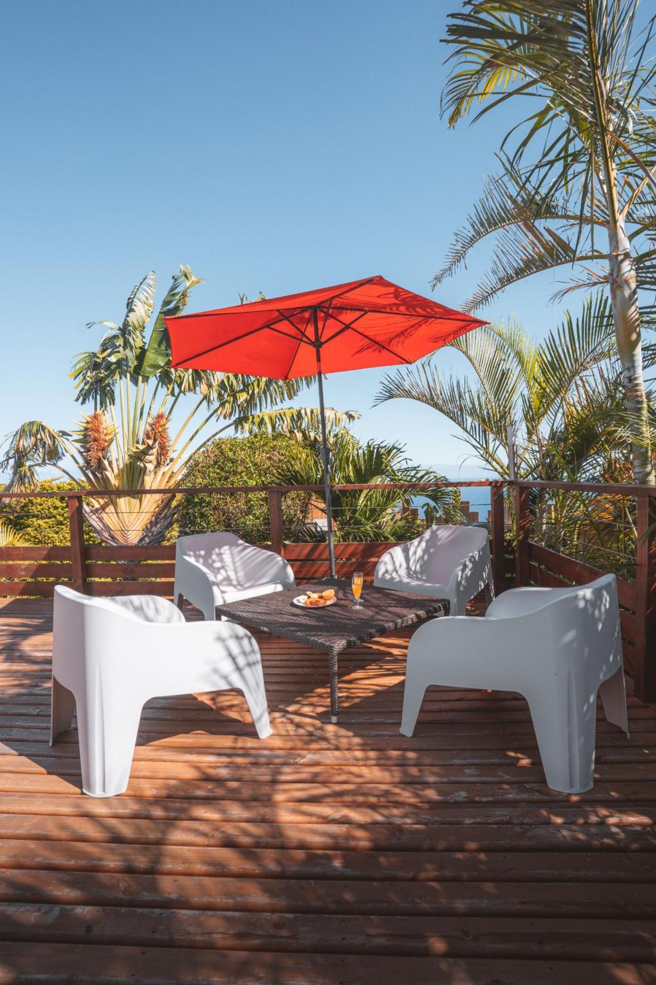 סן-לו Villa Sunset St Leu, Avec Sa Vue Plongeante Sur La Mer מראה חיצוני תמונה